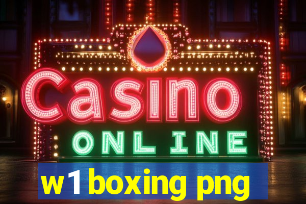 w1 boxing png